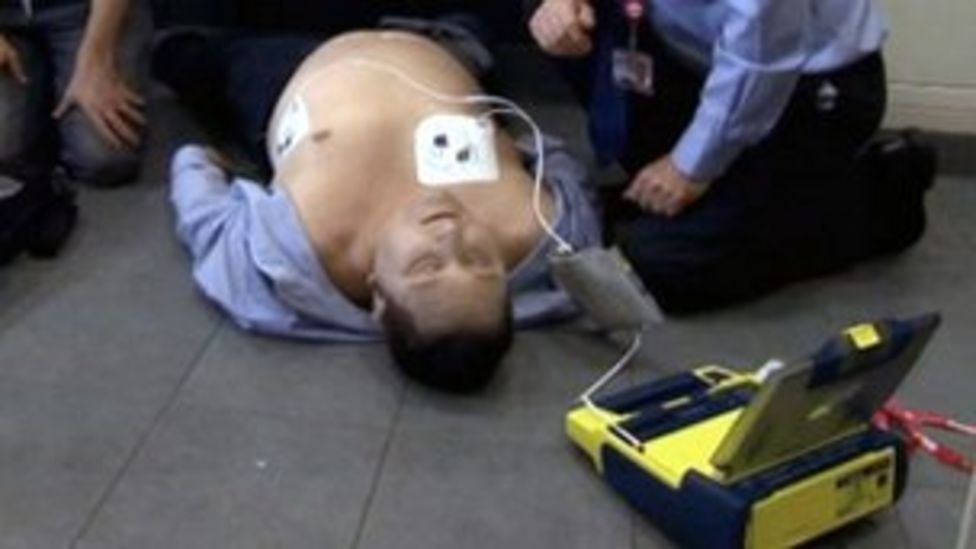 Call for defibrillators in schools and leisure centres BBC News