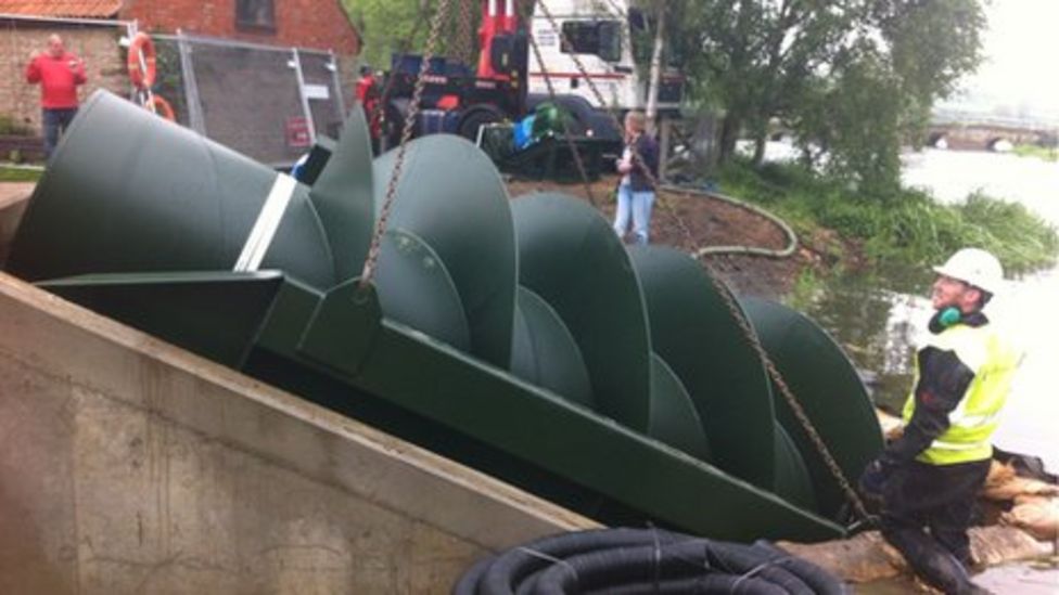 Northamptonshire water mill to generate electricity BBC News