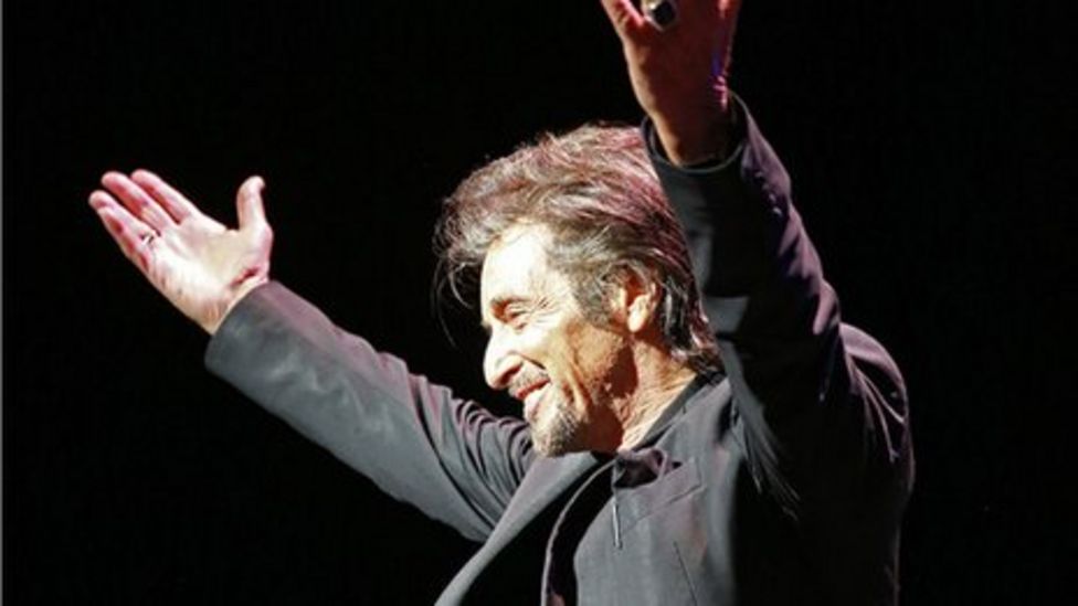 Al Pacino gives fans a night of conversation - BBC News