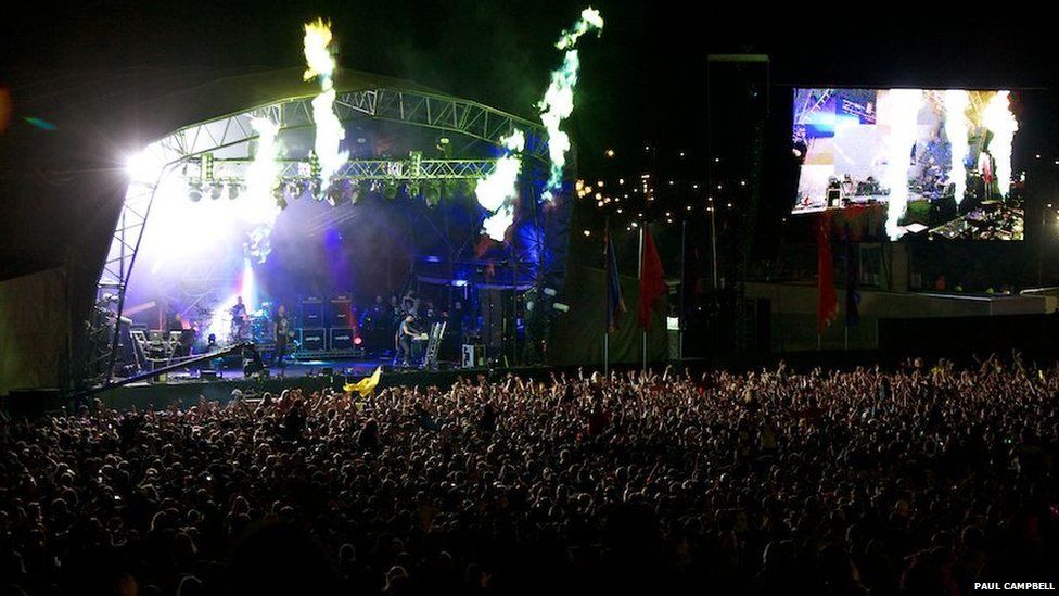 Rock Mess: Images from the RockNess music festival - BBC News