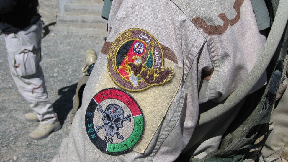 Arm badge of Afghan special forces