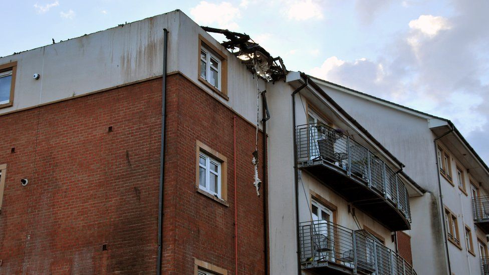 In pictures Flash flooding slows Greenock traffic BBC News