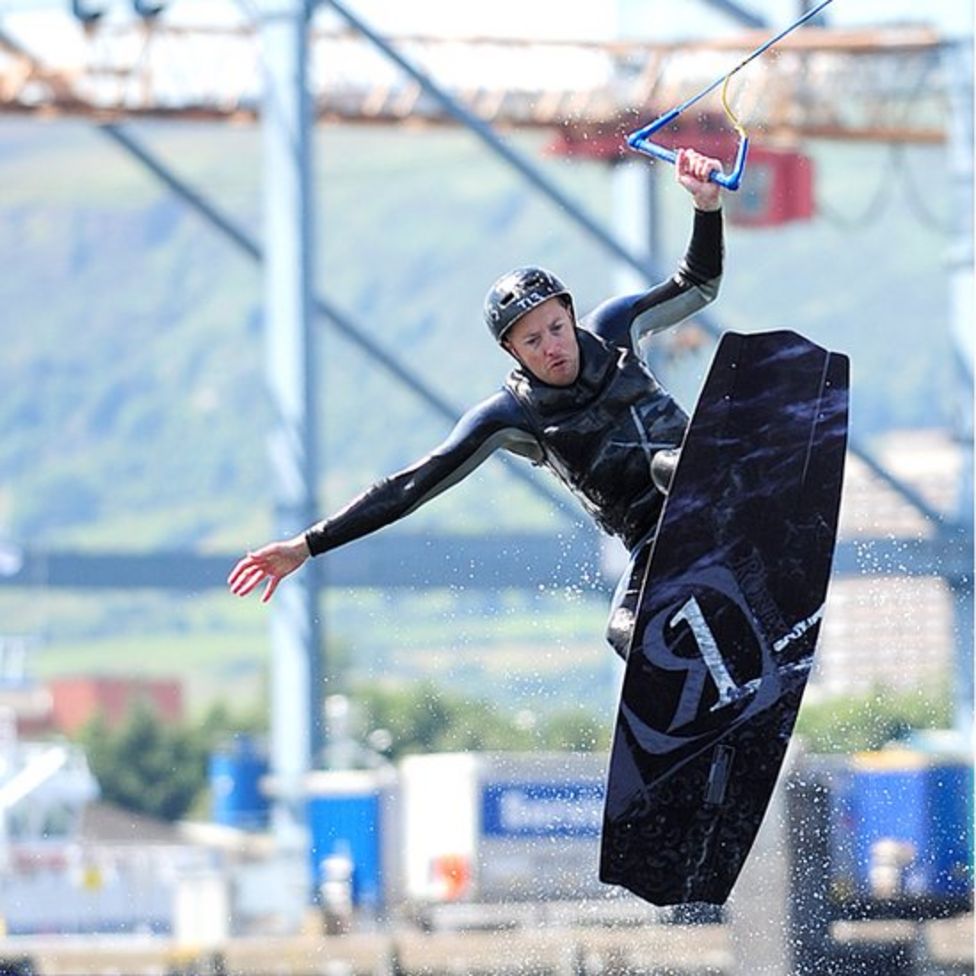 Belfast hosts first AllIreland cable wakeboarding championships BBC News