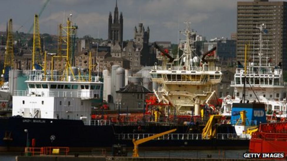Aberdeen's central role in the North Sea oil industry BBC News