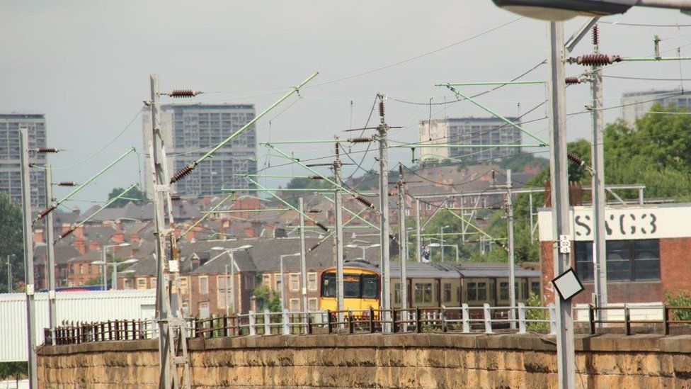 Train in Glasgow