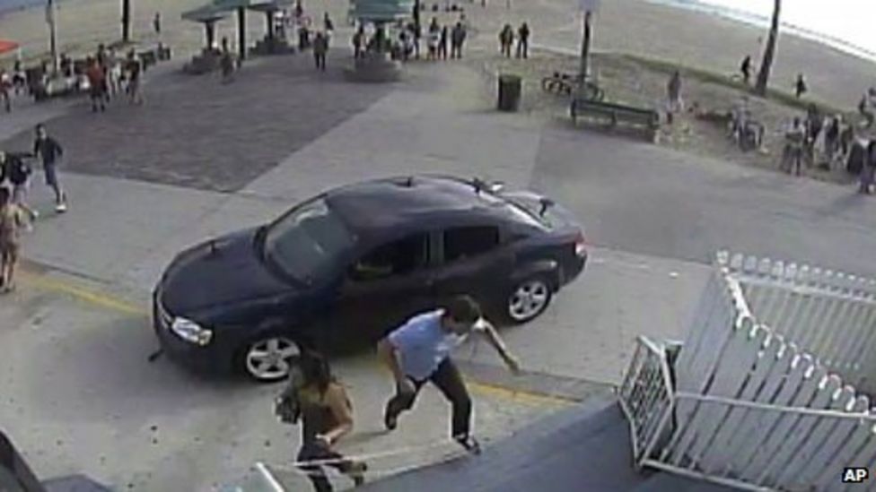 Venice Beach car rampage kills Italian honeymoon bride BBC News