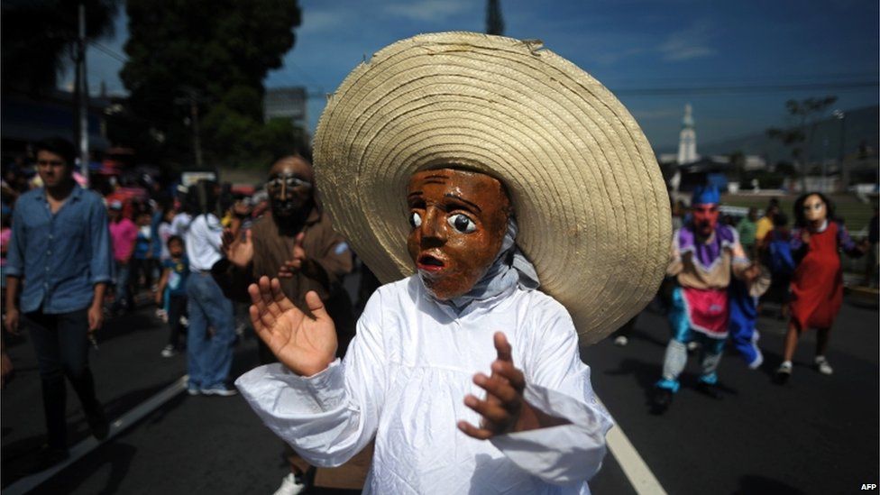 El Salvador celebrates its patron saint BBC News