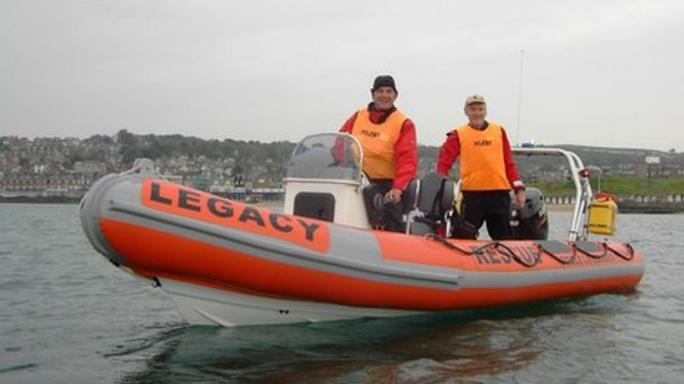 Poole Lifeguard Names Ex Olympic Safety Boat In Ceremony BBC News Poole Lifeguard Names Ex Olympic Safety Boat In Ceremony BBC News