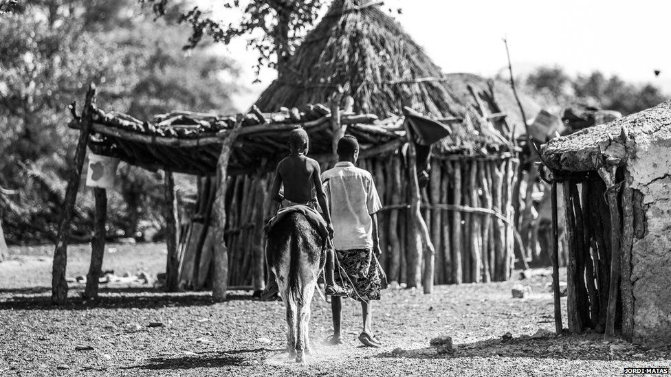 Otutati village near Opuwo, Kunene Region