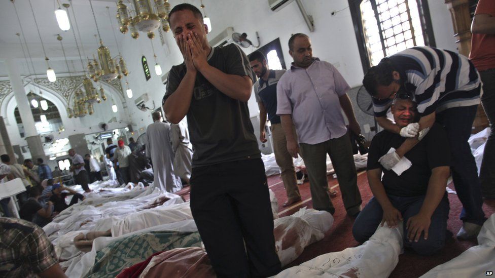 In Pictures Aftermath Of Crackdown On Egypt Camps Bbc News