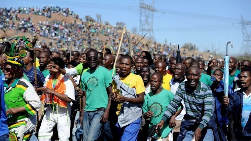 Marikana: South Africa police 'lied over mine shootings' - BBC News