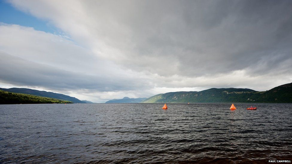 In pictures The Loch Ness Monster Swim BBC News