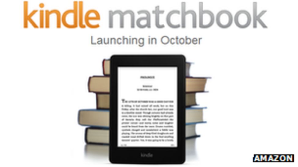 Amazon Matchbook offer bundles print and ebooks BBC News