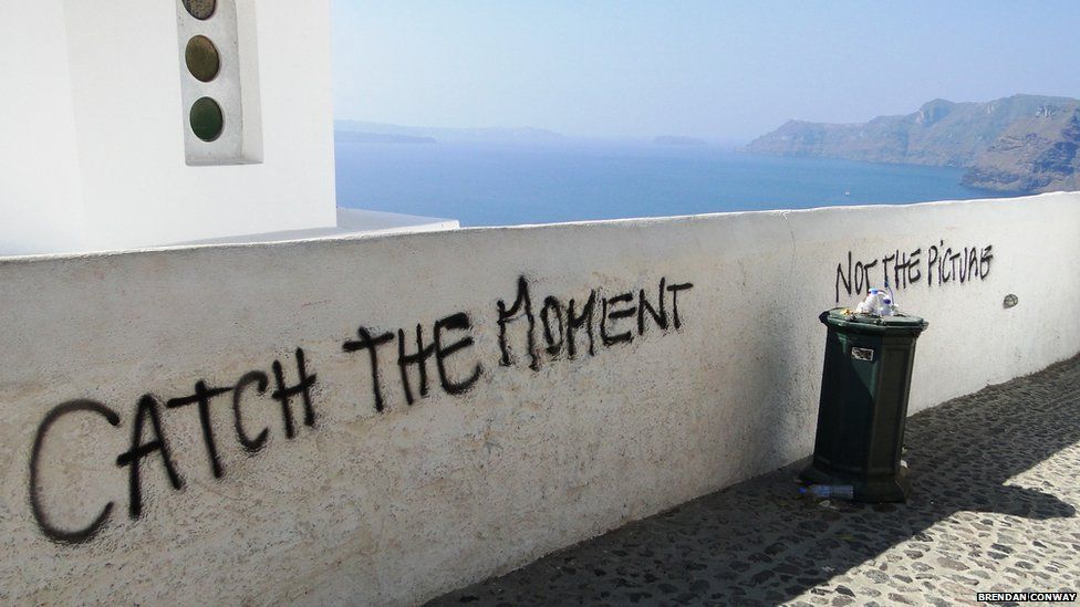 Graffiti in Santorini