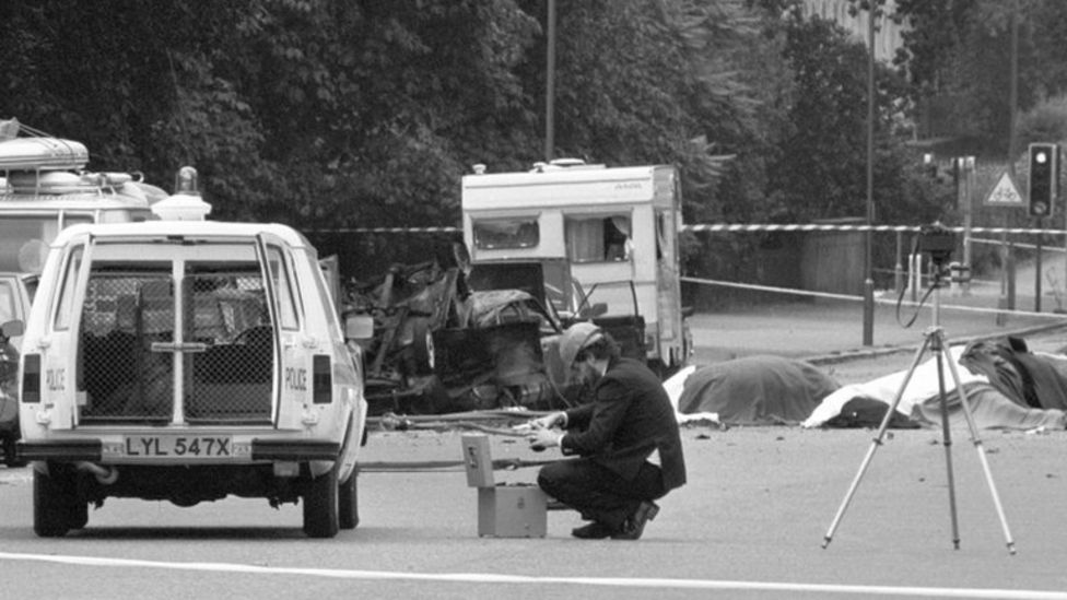 Families of IRA Hyde Park bomb attack victims hold march BBC News