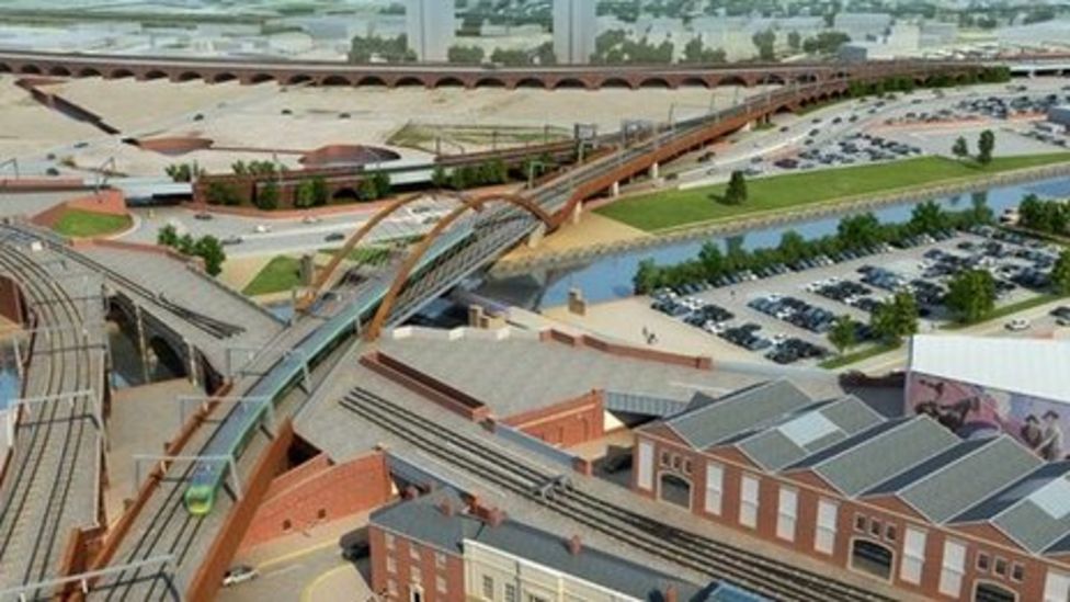 Manchester Piccadilly and Victoria rail link plans submitted BBC News