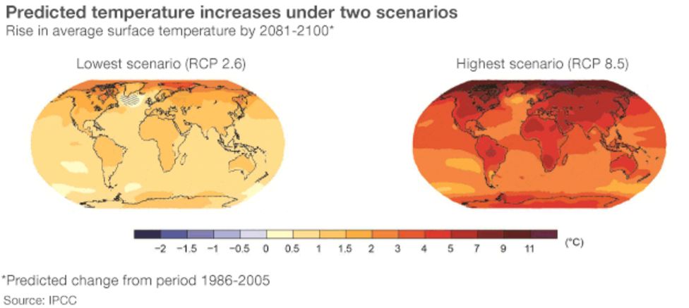 IPCC Climate Report Humans Dominant Cause Of Warming BBC News