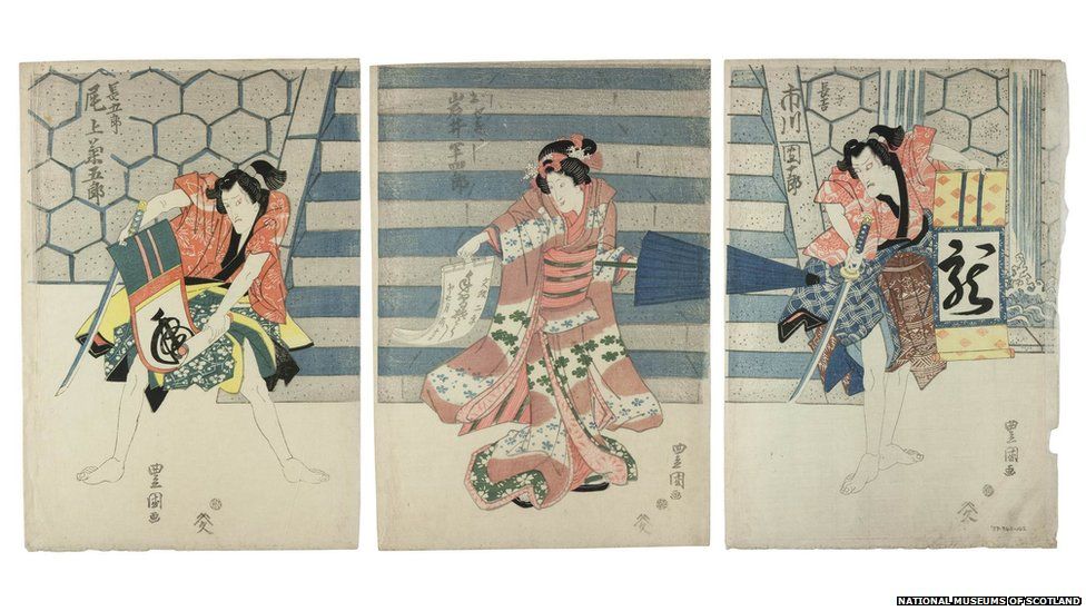 In pictures: Kabuki - Japanese Theatre Prints - BBC News