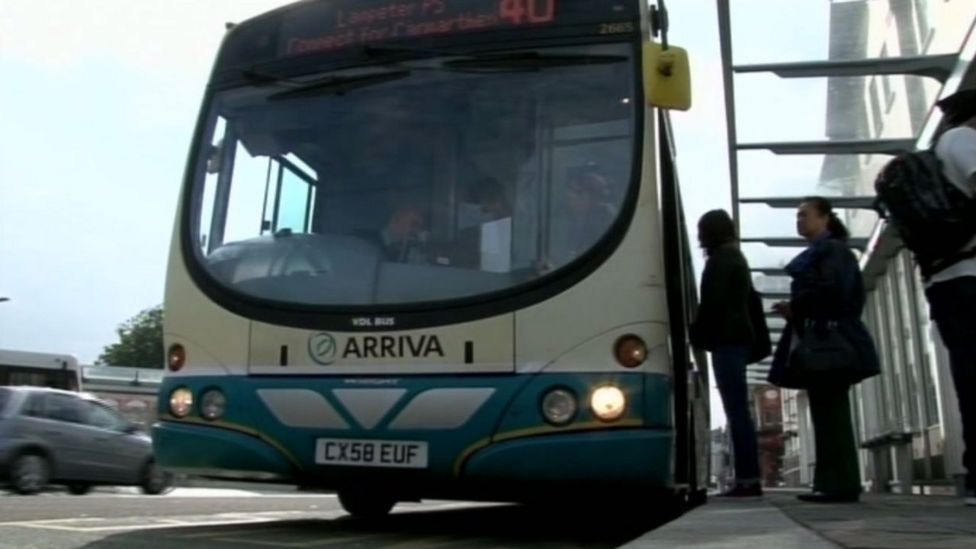 Aberystwyth to Haverfordwest bus link service begins BBC News