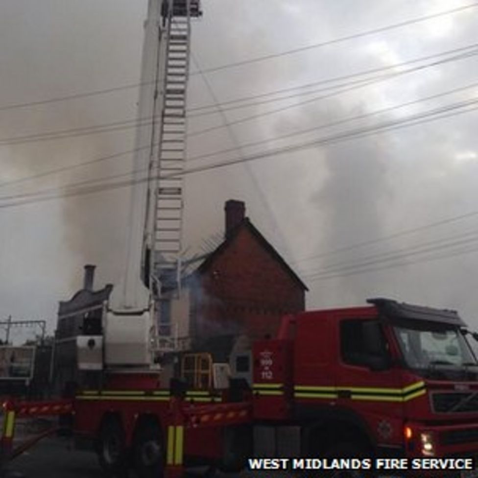 Birmingham cafe destroyed by fire 'could be demolished' BBC News