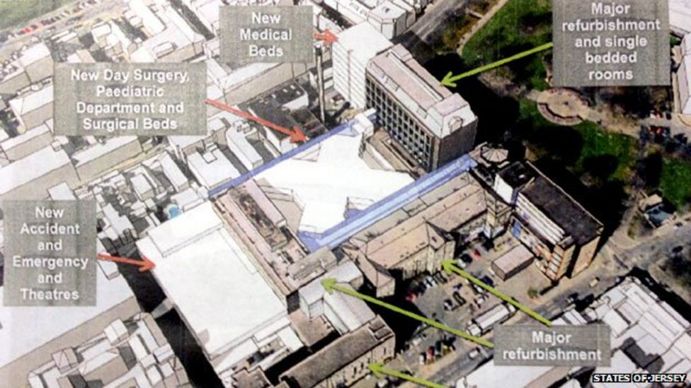 Jersey minister confirms new hospital plans to cost £297m BBC News