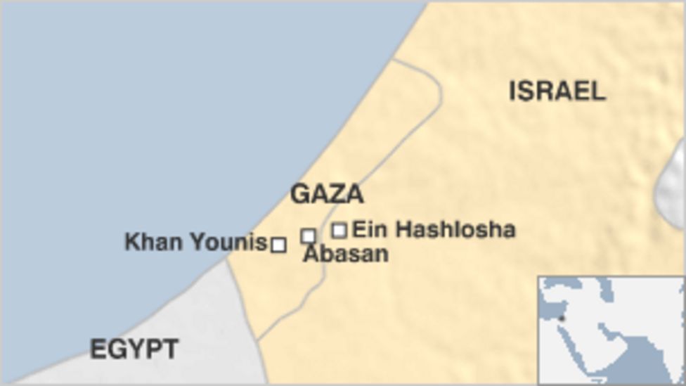 Gaza 'terror tunnel' uncovered inside Israel, says army BBC News