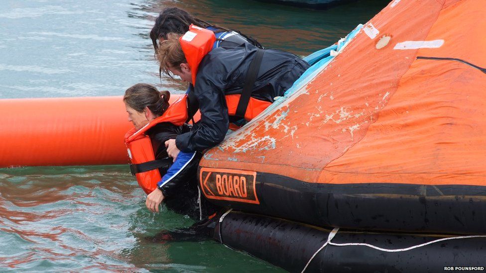 In Pictures Safety At Sea Bbc News