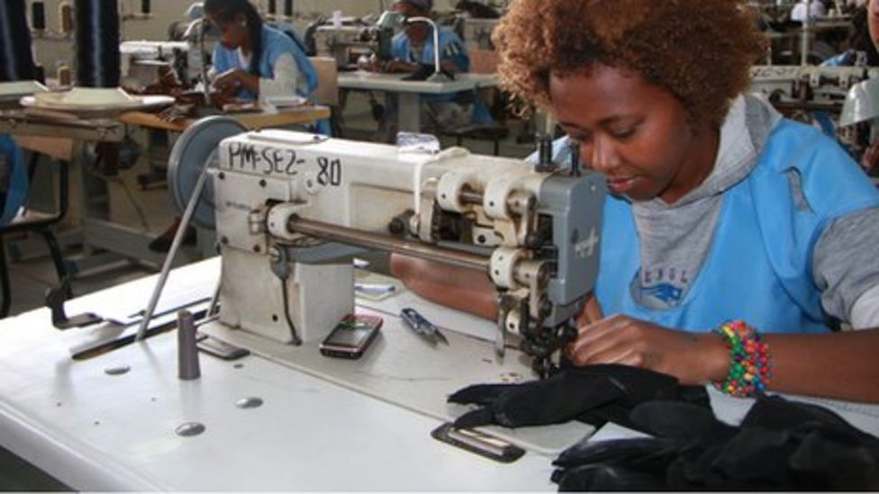 UK hand in glove with Ethiopia's booming leather sector - BBC News