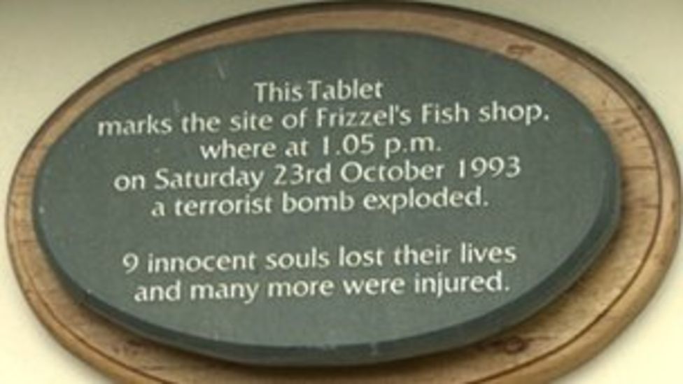 Shankill Road bomb atrocity remembered by community BBC News