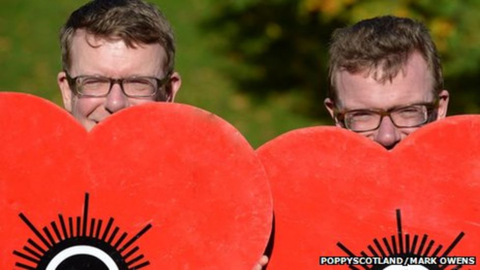 The Proclaimers Launch Scottish Poppy Appeal Bbc News