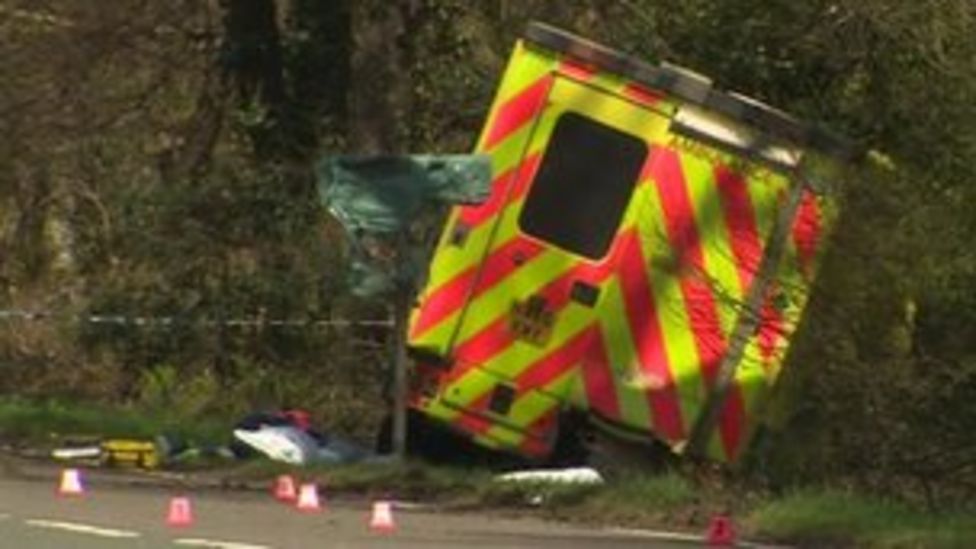 Man Charged Over Brockenhurst Ambulance Crash Deaths Bbc News