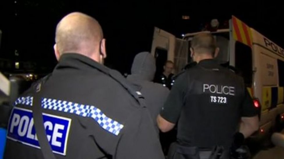 Bristol football derby 28 arrests made in dawn raids BBC News