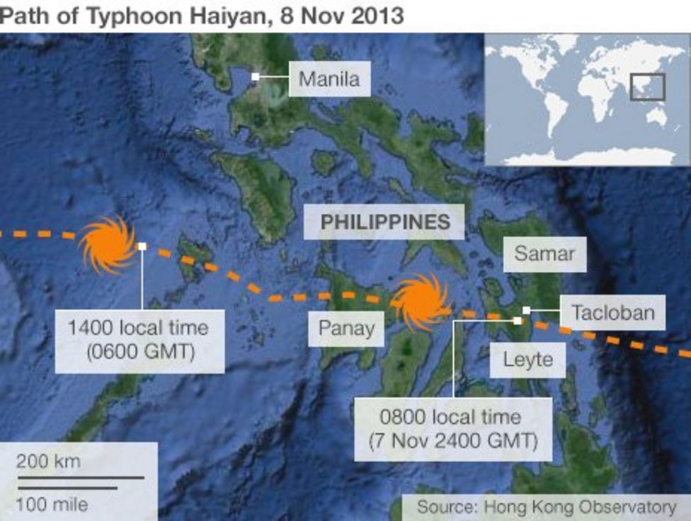 Typhoon Haiyan Philippines battles to bring storm aid BBC News