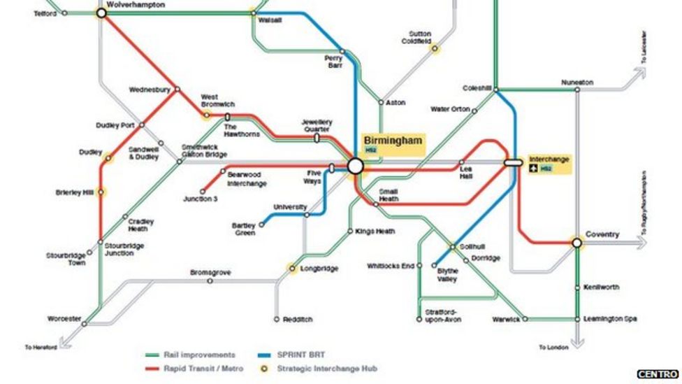Tram line could link Coventry and Birmingham BBC News