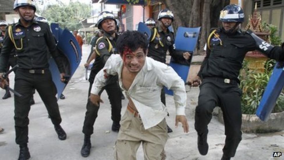 One killed in Cambodia garments worker protest violence BBC News