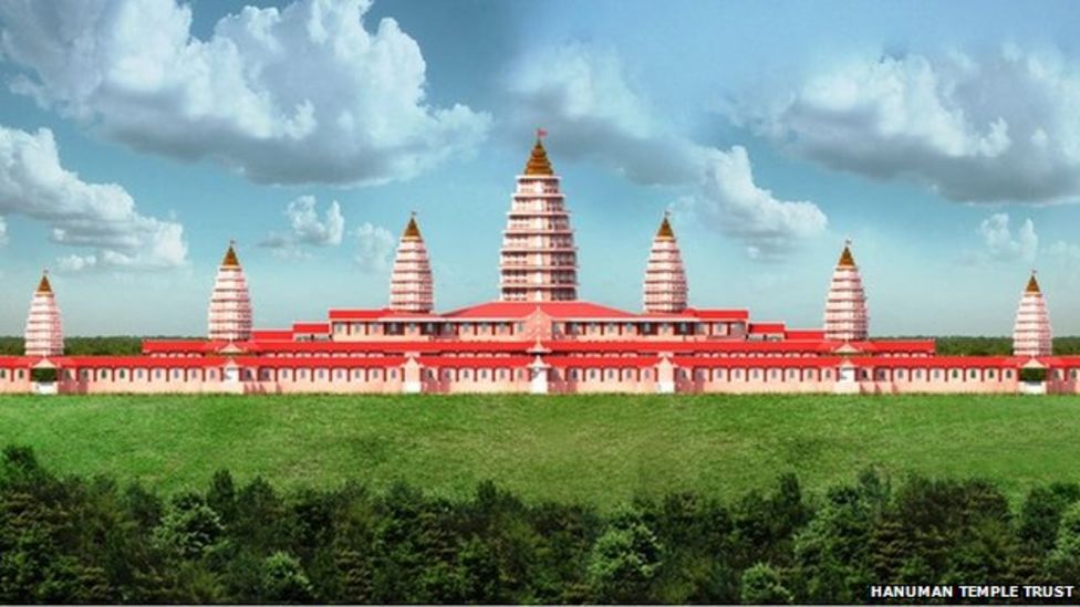 India unveils plan to build 'world's largest temple' BBC News