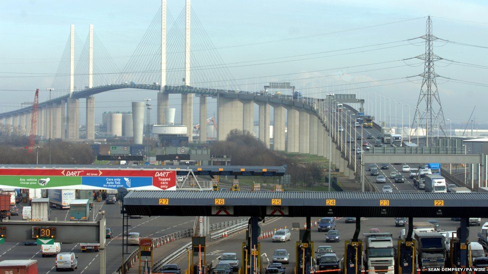 dartford crossing 50 years taking tolls over the thames bbc news dartford crossing 50 years taking tolls over the thames bbc news
