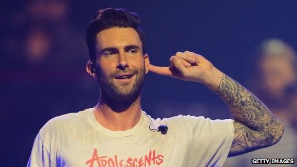 Adam Levine Named Sexiest Man Alive By People Magazine Bbc News