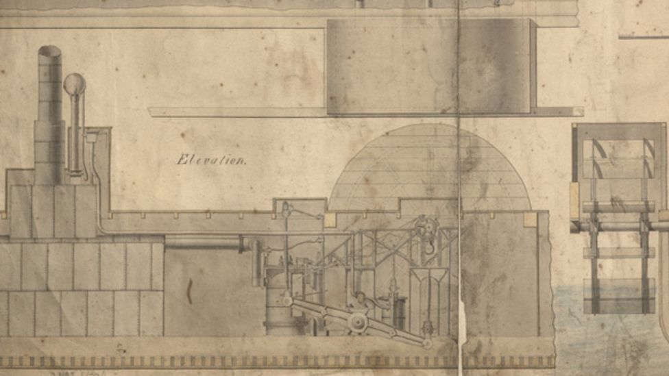 Neath Abbey Ironworks drawings bought by archive BBC News