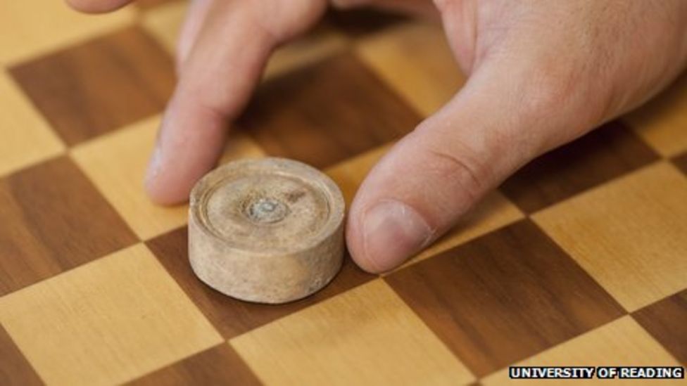 Ancient board game piece unearthed at Lyminge dig BBC News