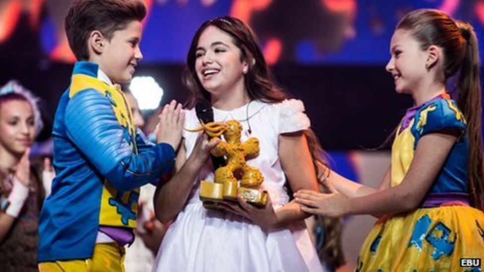 Malta wins Junior Eurovision Song contest BBC News