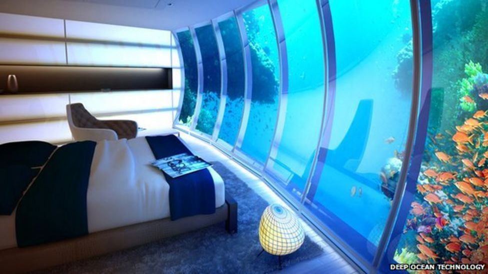 Underwater hotel rooms: Is down becoming the new up? - BBC News