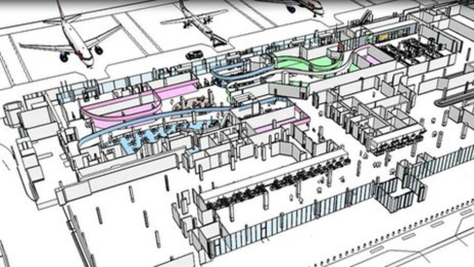 Aberdeen International Airport £13m terminal redevelopment unveiled BBC News