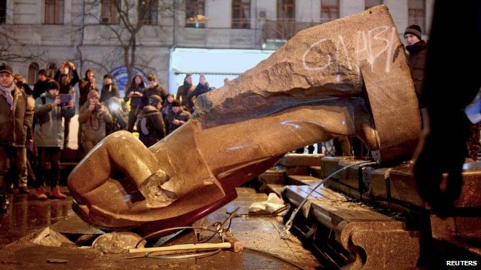Five Lenin statues in unexpected places BBC News