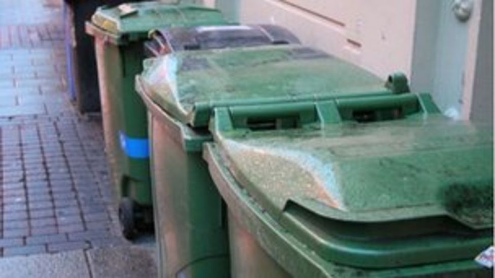 Falkirk Council cuts wheelie bin collections BBC News