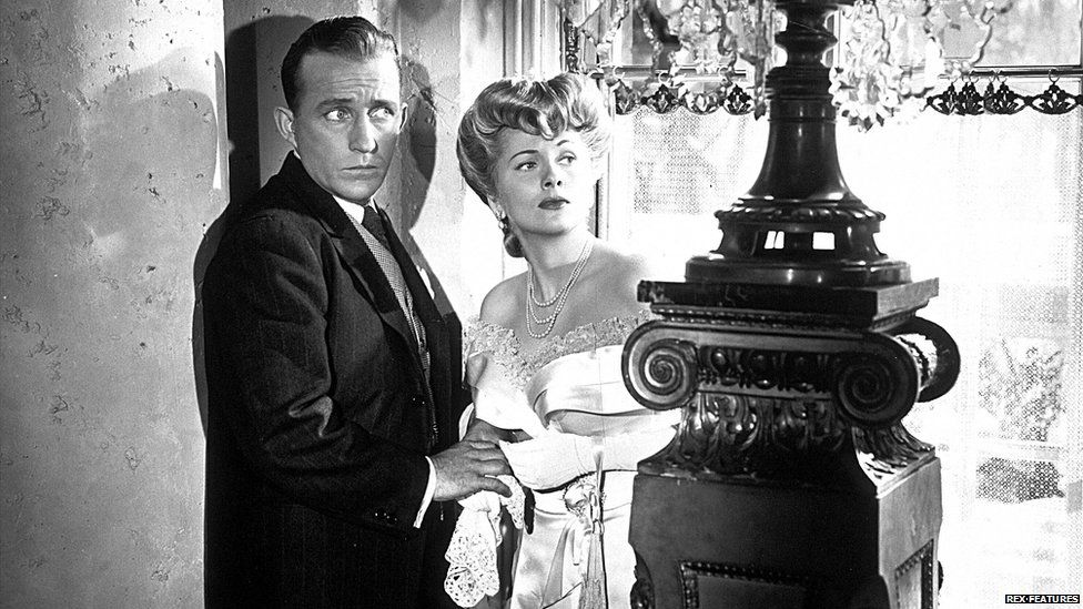Joan Fontaine and Bing Crosby in The Emperor Waltz