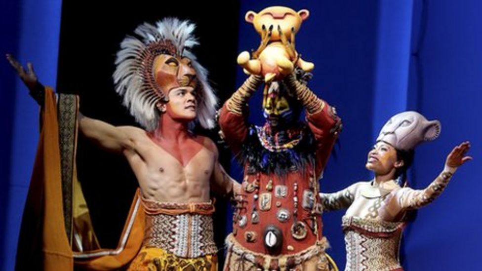 The Lion King is named most successful production of all time - BBC News