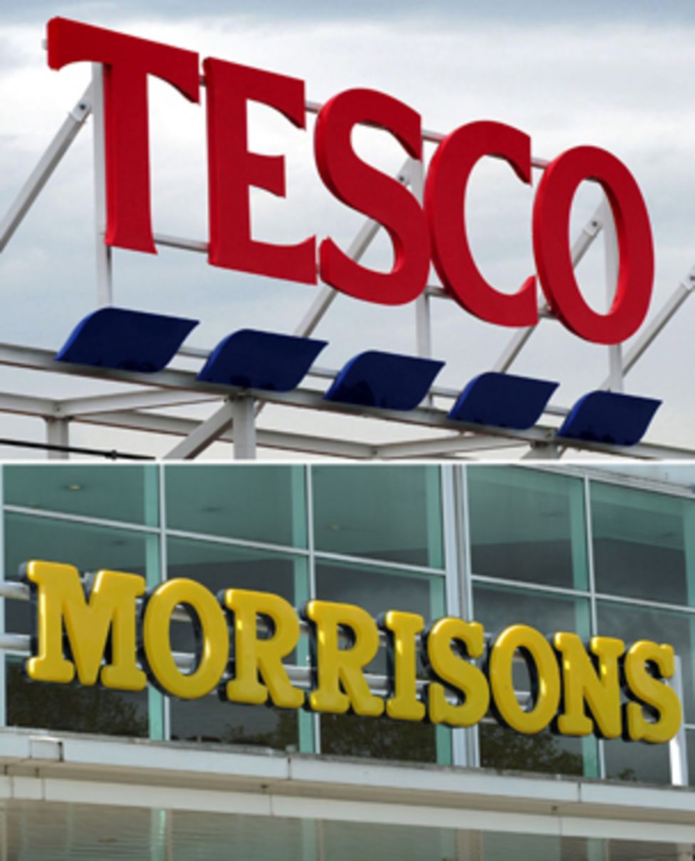 Tesco, Morrisons and M&S Ouch BBC News