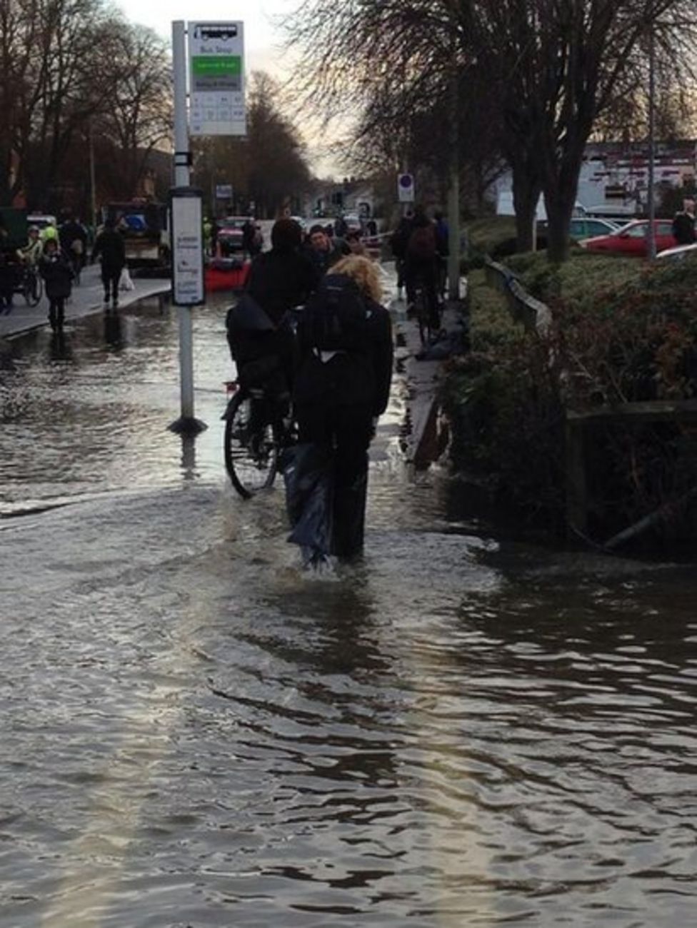 In Pictures Flooding In In Oxfordshire Bbc News