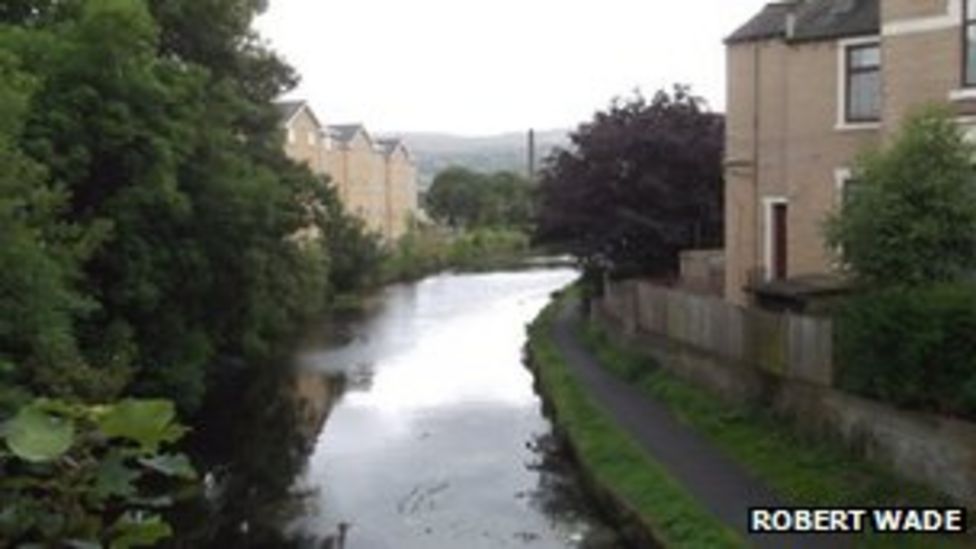 Dog walker dies after canal fall in Burnley BBC News